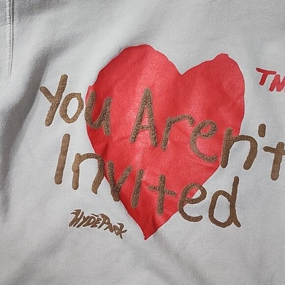 Hyde Park You Aren't Invited Hoodie Size Small - Picture 7 of 7